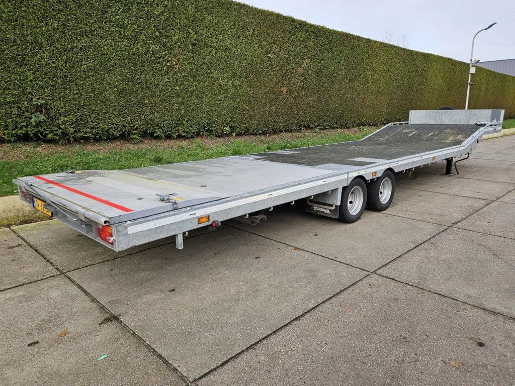 Veldhuizen 8,5-tons Semi-dieplader oplegger 10,5 m.