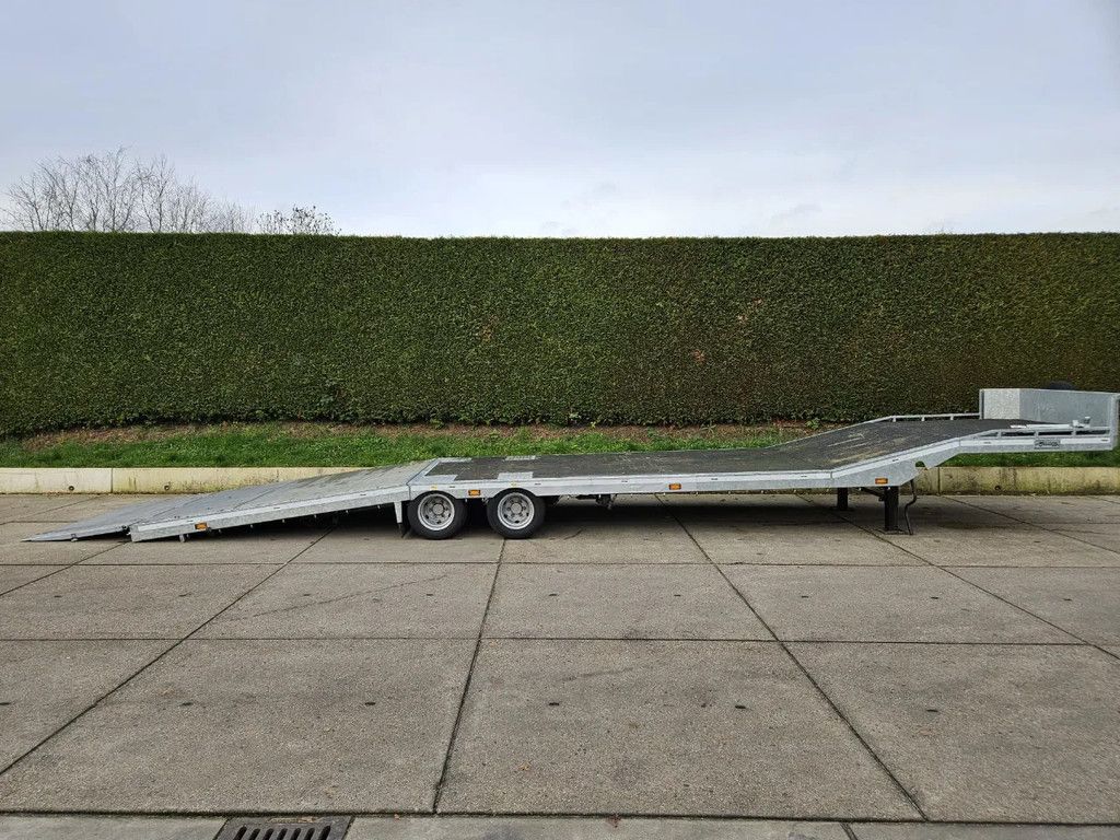 Veldhuizen 8,5-tons Semi-dieplader oplegger 10,5 m.