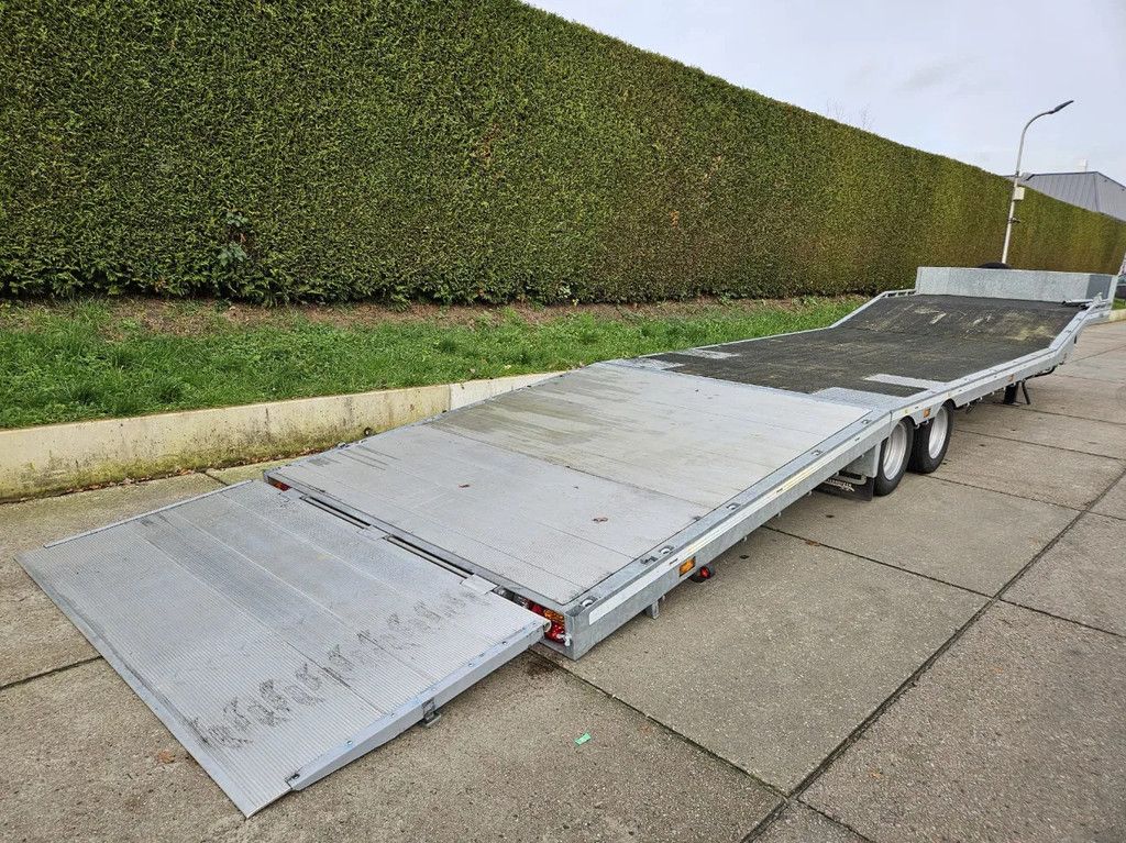 Veldhuizen 8,5-tons Semi-dieplader oplegger 10,5 m.