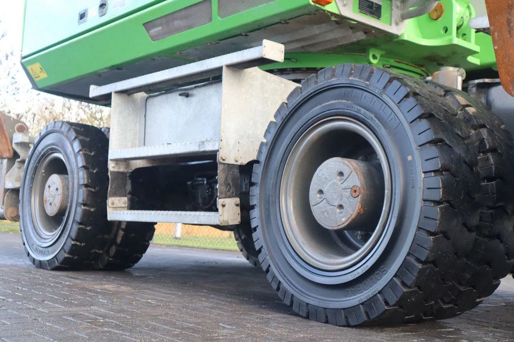 Sennebogen 818 E K9 ULM | SORTING GRAB | GOOD TIRES