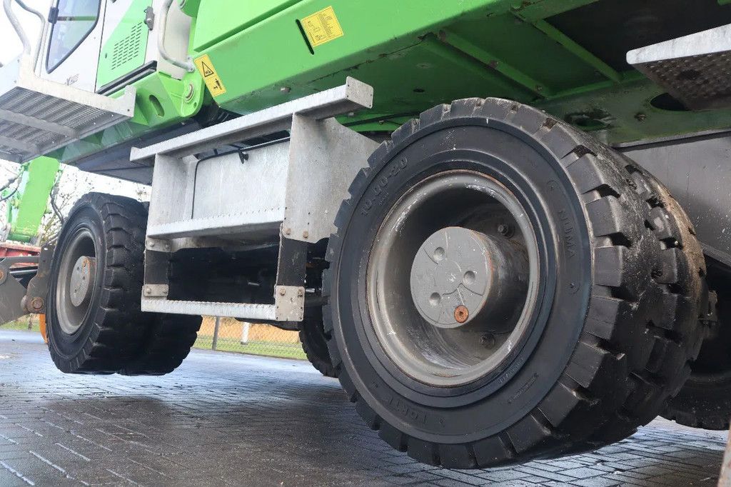 Sennebogen 818 E K9 ULM | SORTING GRAB | GOOD TIRES