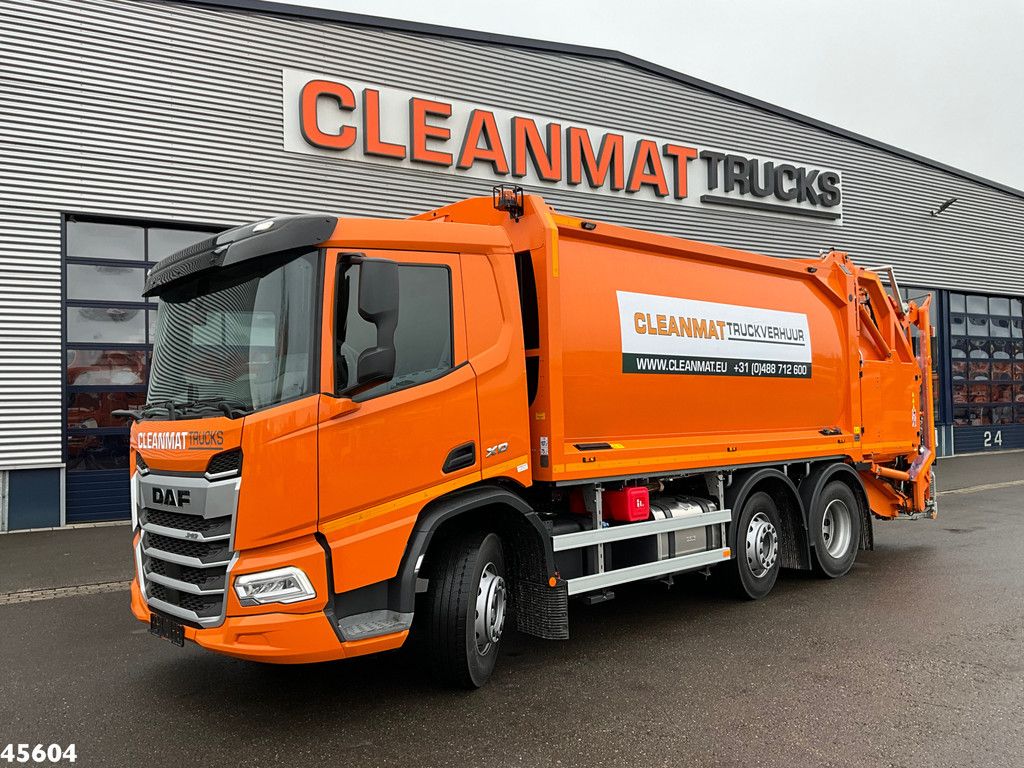 DAF FAG XD 340 Euro 6 Geesink 20m³ Welvaarts weighing system