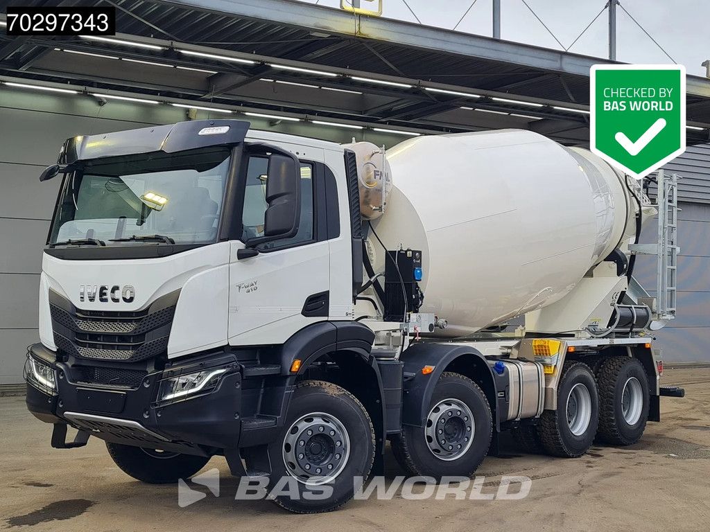 Iveco T-WAY 410 8X4 NEW! 10M3 FML Mixer Full Steel Suspension Automatic Euro 6
