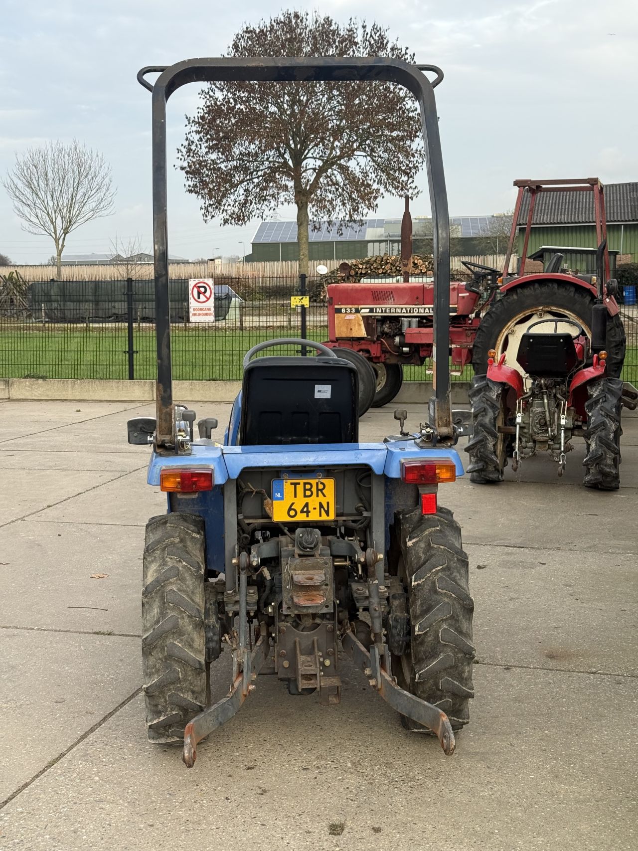 Iseki tm317 mini tractor geen import !