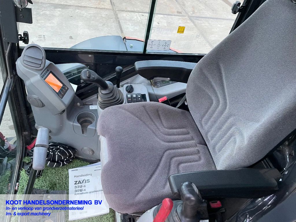 Hitachi Zx 33u-6 1350 uur! 3 Bakken!