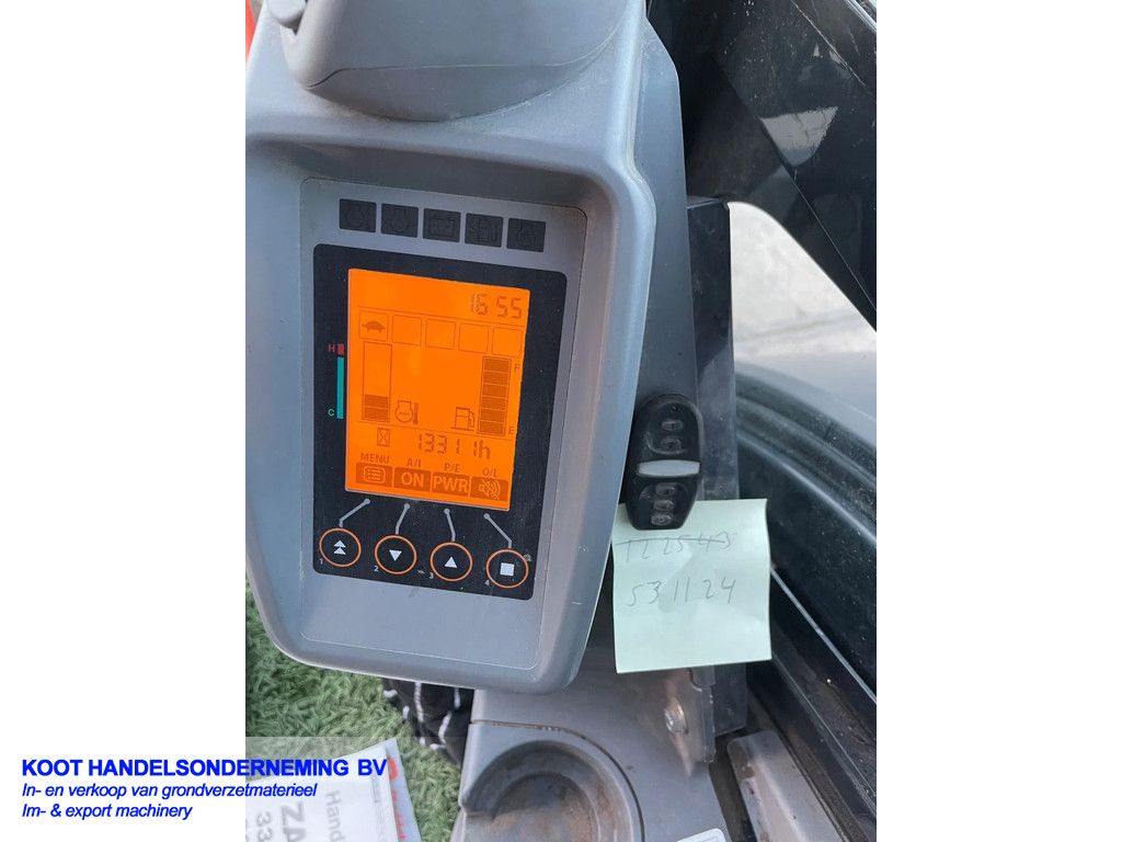 Hitachi Zx 33u-6 1350 uur! 3 Bakken!