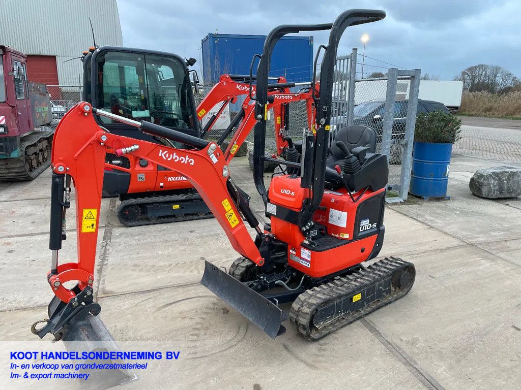 Kubota U10-5 350 uur! 4 Bakken!