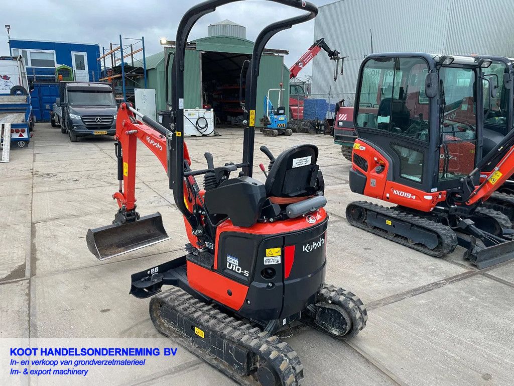 Kubota U10-5 350 uur! 4 Bakken!