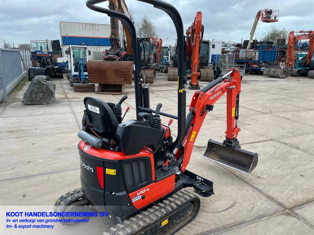 Kubota U10-5 350 uur! 4 Bakken!