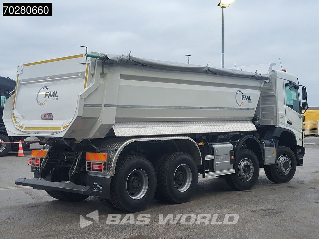 Volvo FMX 460 8X6 20m3 KH-Kipper VEB LED Big-axle Steelsuspension Euro 6