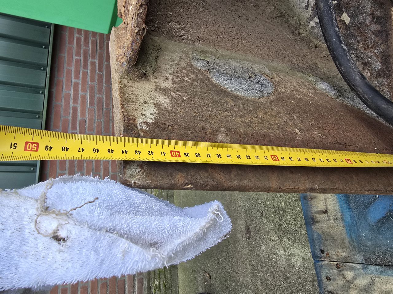 Dieplepel 40cm breed