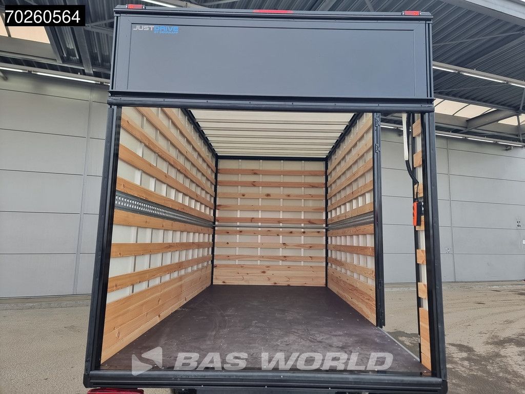 Iveco Daily 35S21 3.0L Automaat Laadklep Zijdeur ACC LED CarPlay Lat om Lat D'Hollandia 3,5t Trekvermogen Meubelbak Koffer Bakwagen Airco