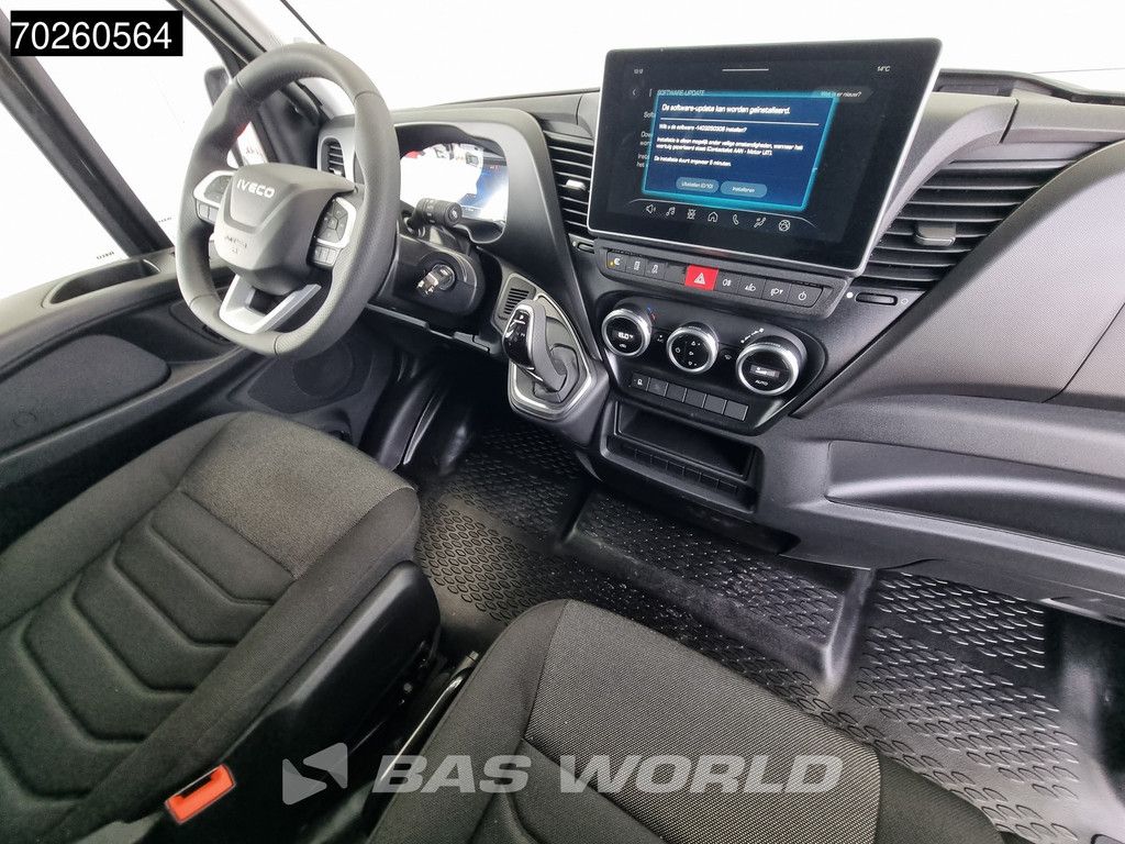 Iveco Daily 35S21 3.0L Automaat Laadklep Zijdeur ACC LED CarPlay Lat om Lat D'Hollandia 3,5t Trekvermogen Meubelbak Koffer Bakwagen Airco