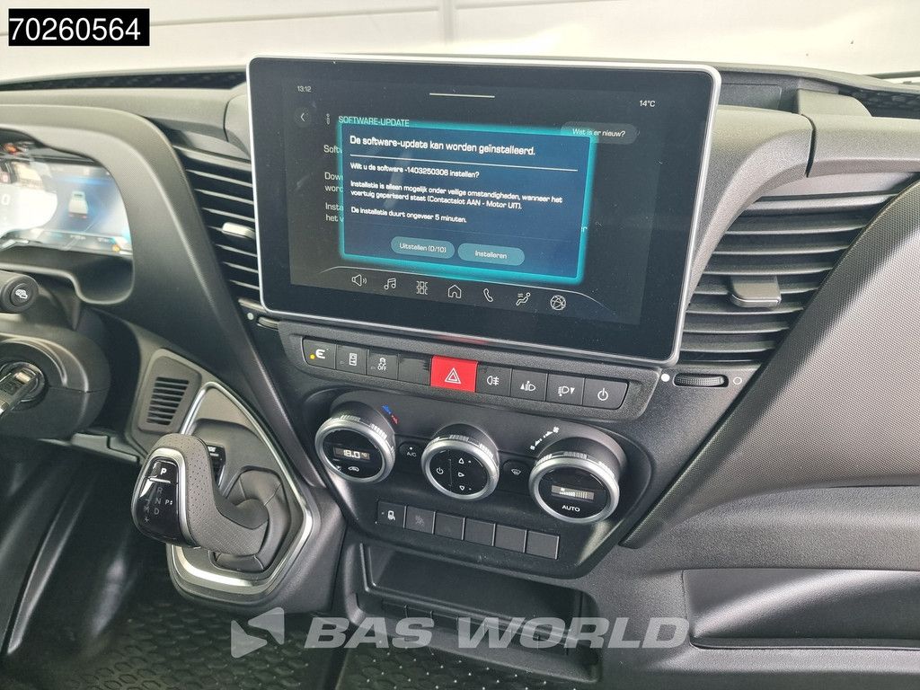 Iveco Daily 35S21 3.0L Automaat Laadklep Zijdeur ACC LED CarPlay Lat om Lat D'Hollandia 3,5t Trekvermogen Meubelbak Koffer Bakwagen Airco