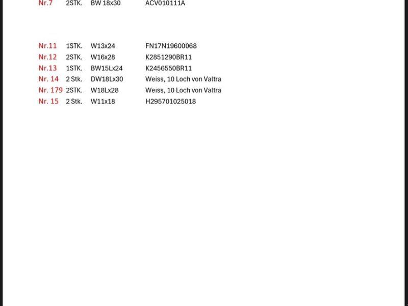 Verschieden Reifen von Trelleborg BKT Michelin