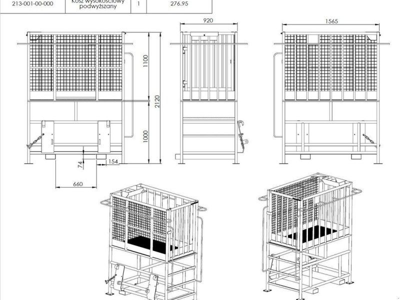 Arbeitsbühne Euroaufnahme