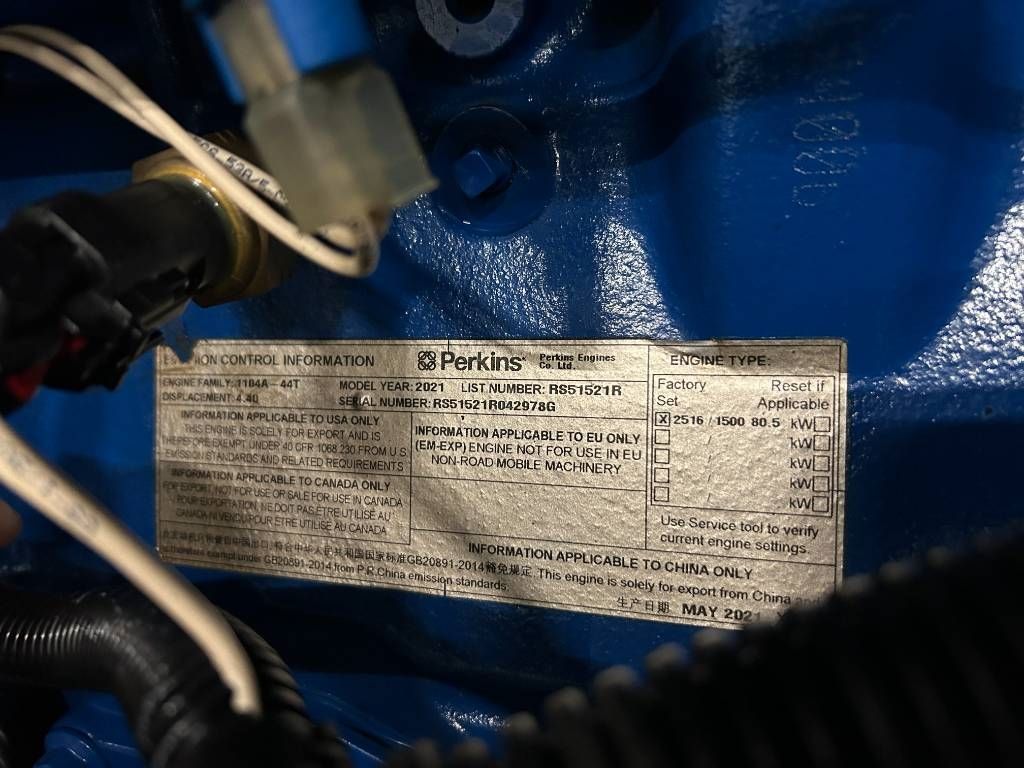 FG Wilson P88-3 - Alternator broken - Genset - DPX-12653