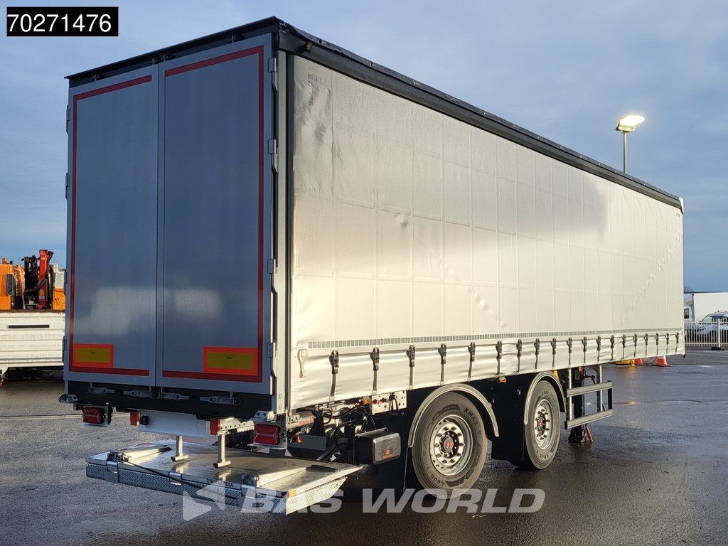 System Trailers LPRS18 NEW Tailgate Lenkachse Hartholz-Bodenn