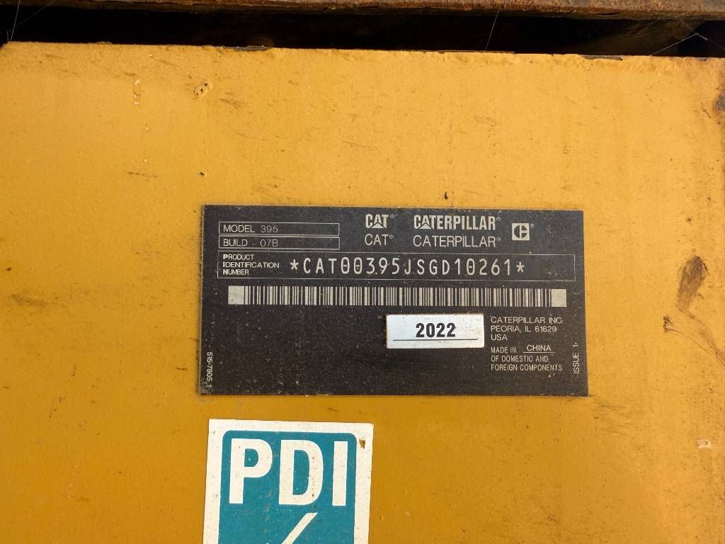 CAT 395 (Saudi Arabia)