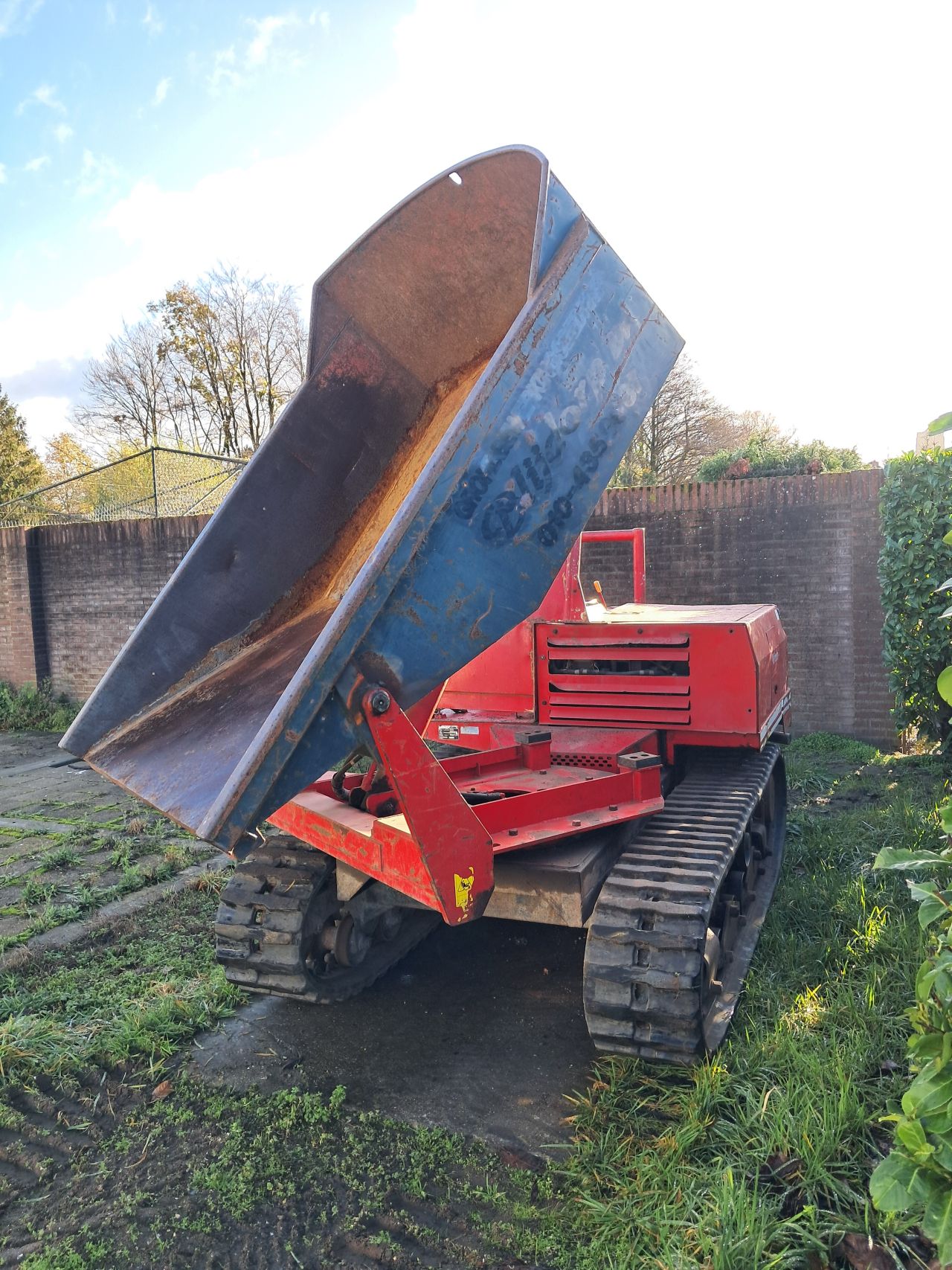 Rupsdumper Kubota KC250HR / Dumper / Kubota diesel / Rotatie