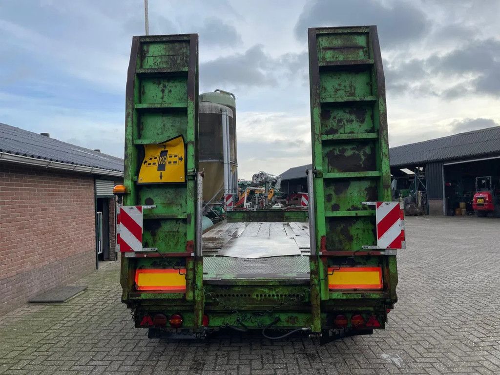 Dieplader Platte vloer aanhanger