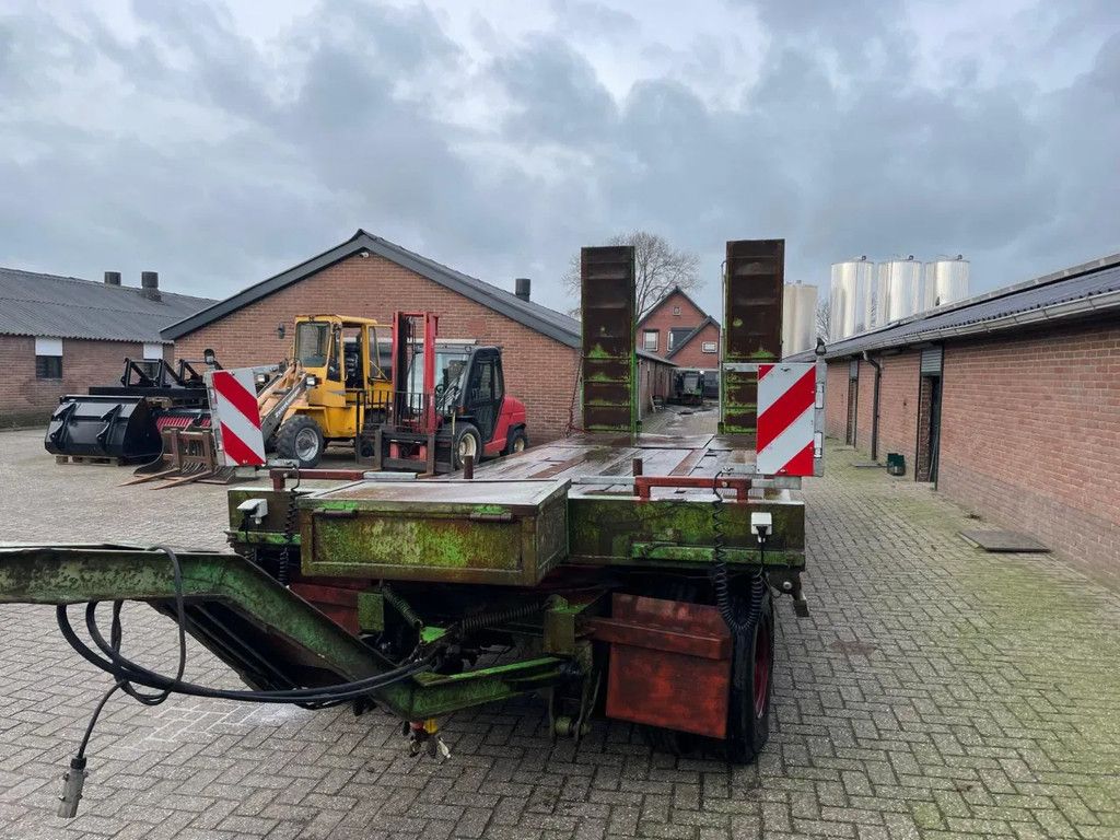 Dieplader Platte vloer aanhanger