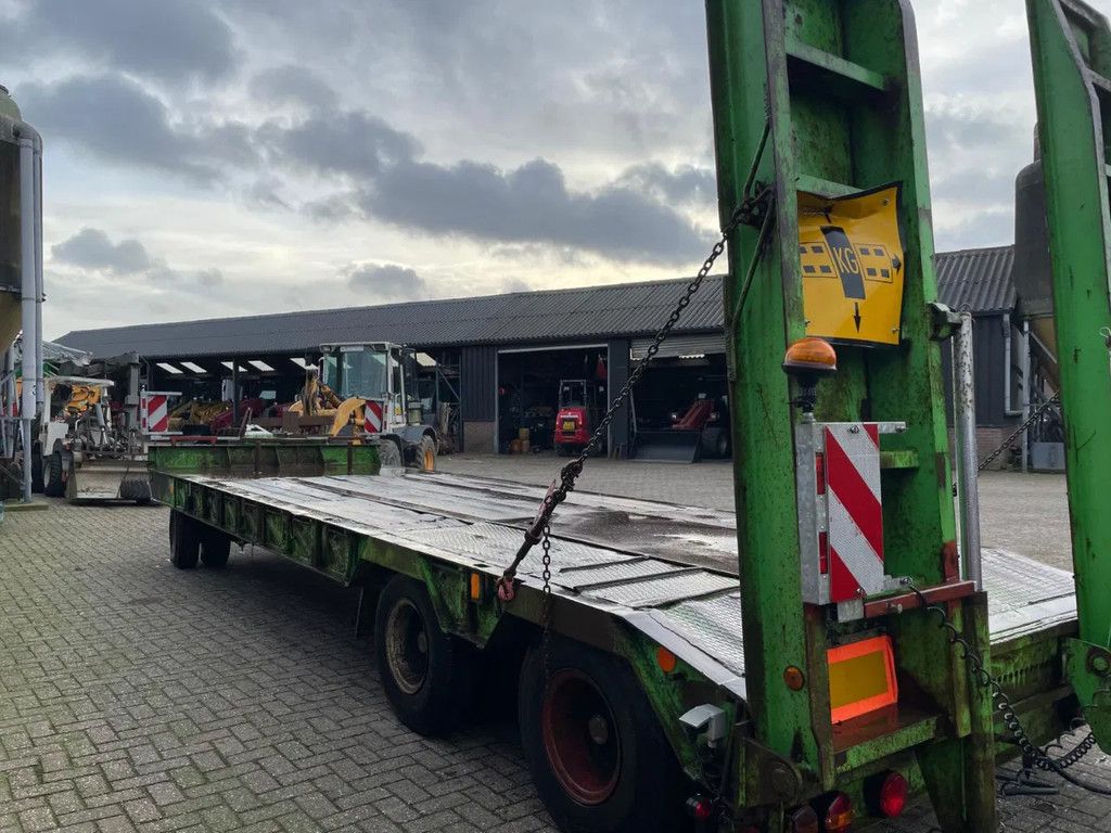 Dieplader Platte vloer aanhanger