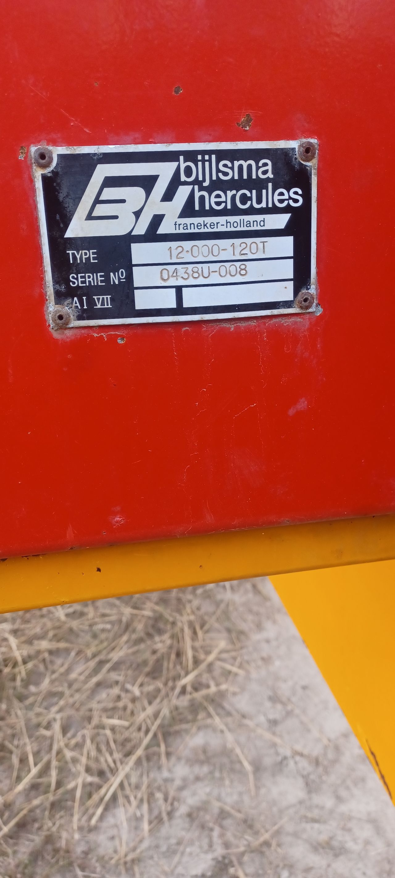 Bijlsma Hercules 12 ton kipper kieper beco veenhuis miedema vgm