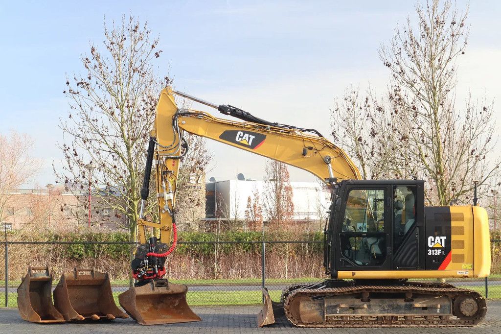 Caterpillar 313FL | ROTOTILT | 3X BUCKET | DOZERBLADE | TOPCON GPS