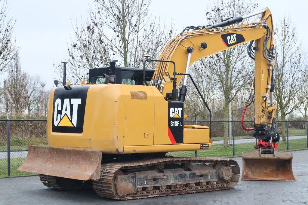 Caterpillar 313FL | ROTOTILT | 3X BUCKET | DOZERBLADE | TOPCON GPS