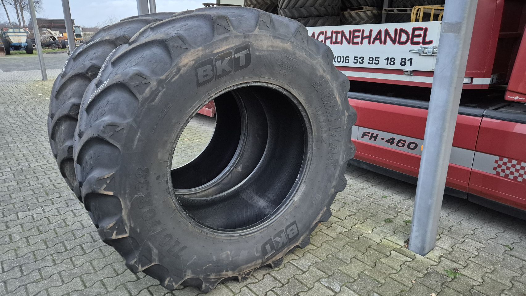 BKT Agrimax RT765M 710/70R38 20mm