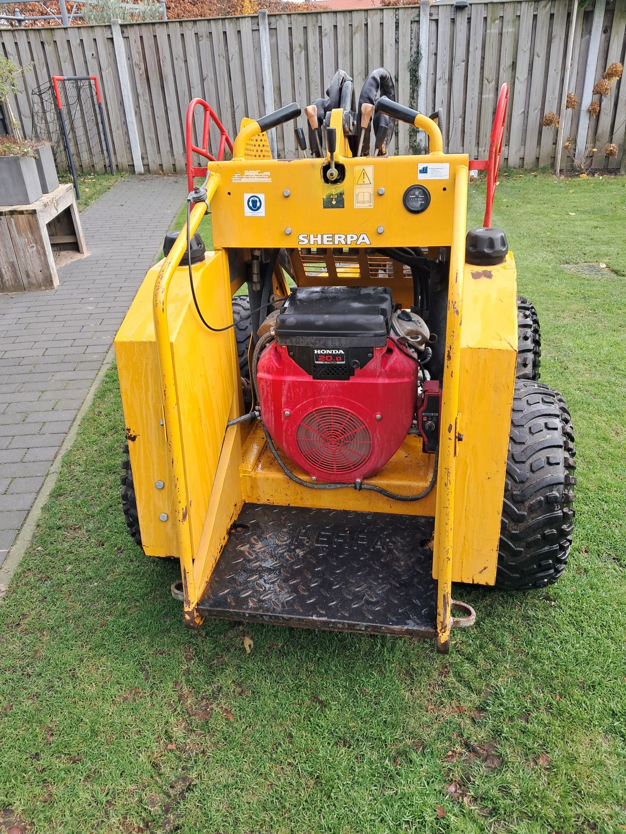 Sherpa 100 / Skidster / Giant / Honda / Palletlepels