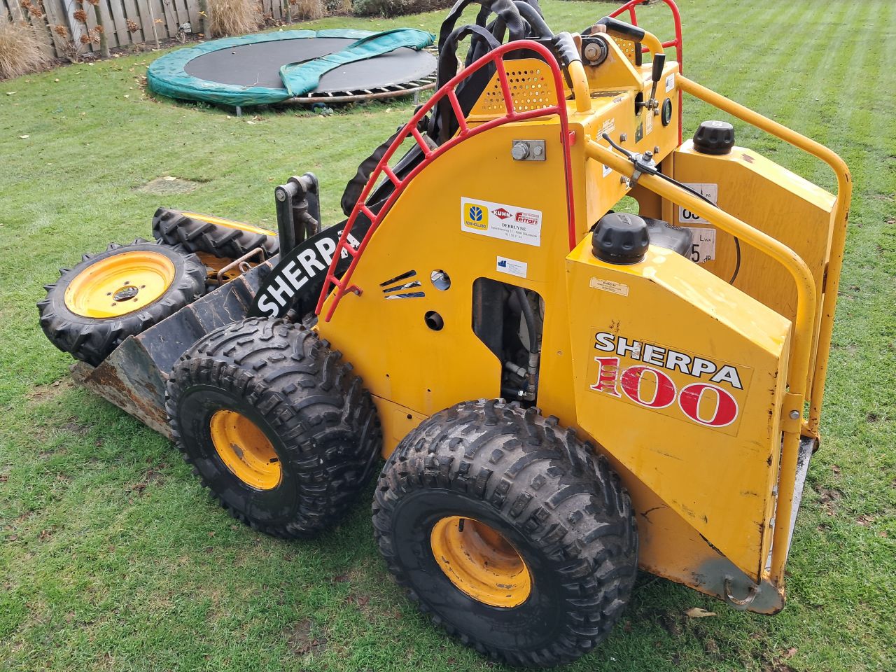 Sherpa 100 / Skidster / Giant / Honda / Palletlepels