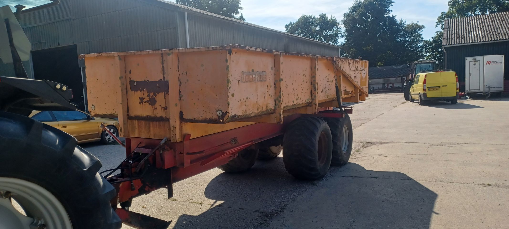 Veenhuis jvk 13000 silage beco miedema vgm kipper kieper