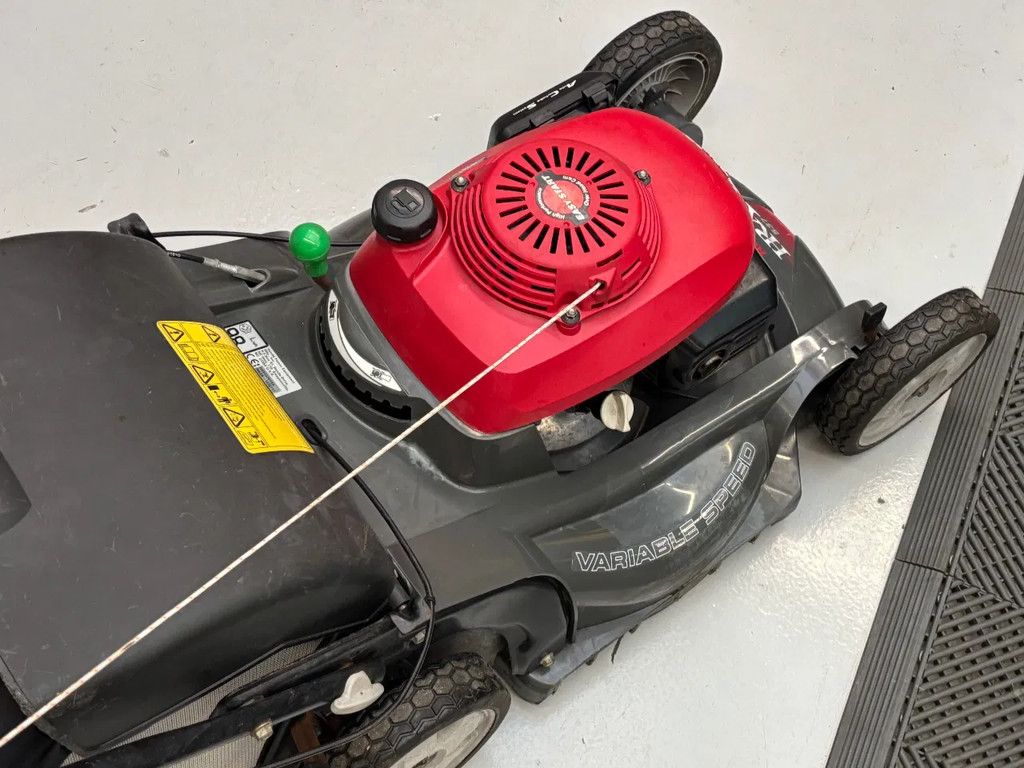 Honda HRX 537VY gebruikte grasmaaier met meskoppeling en vario