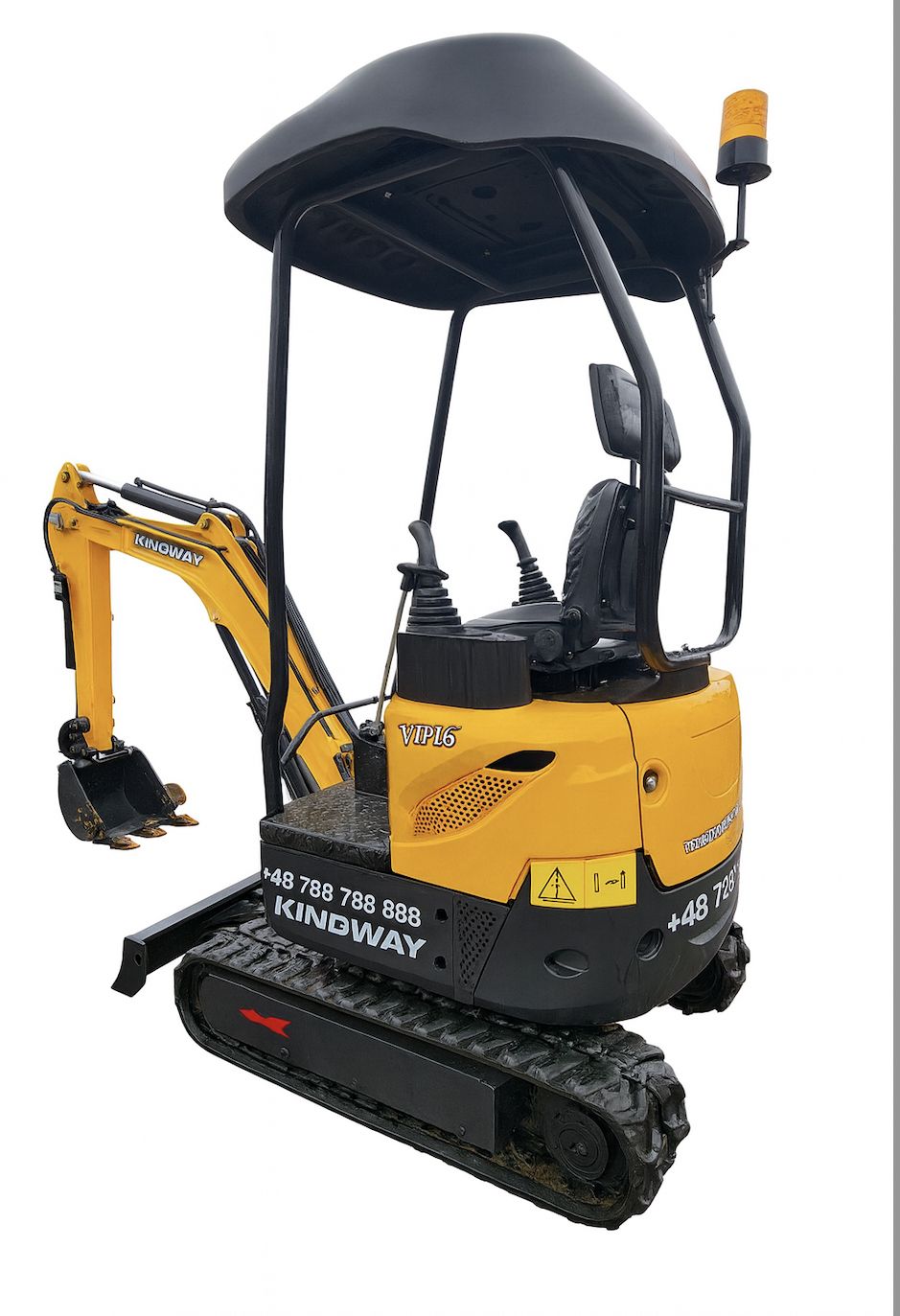 Gebruikte graafmachine minigraver Kingway VIP16 1700KG