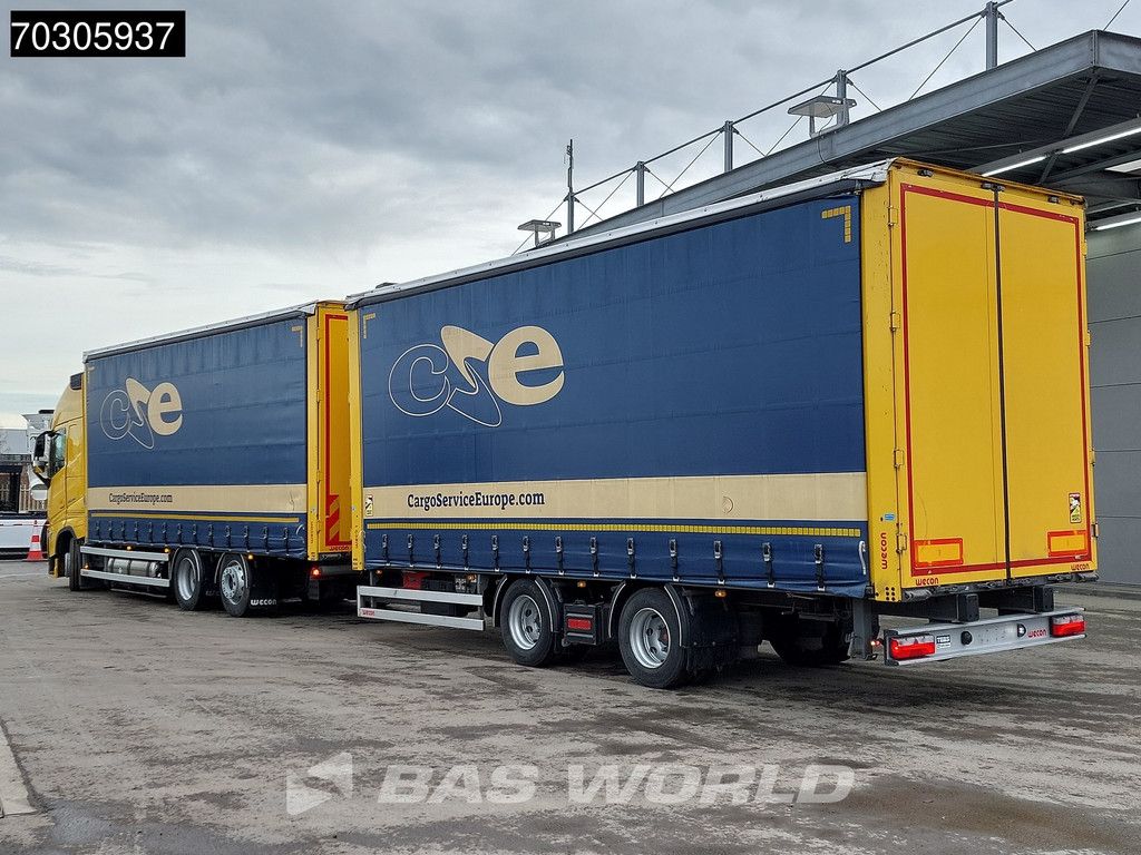 Volvo FH 460 6X2 Curtainsider Combi LNG Engine Sliding roof I-Park cool VEB+