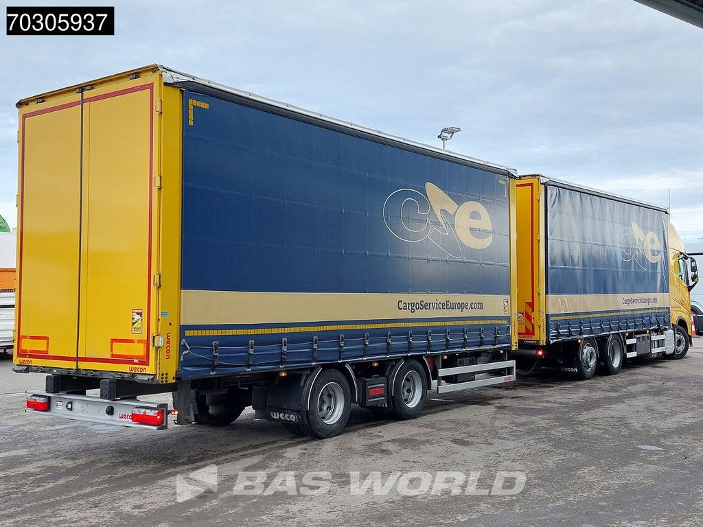Volvo FH 460 6X2 Curtainsider Combi LNG Engine Sliding roof I-Park cool VEB+