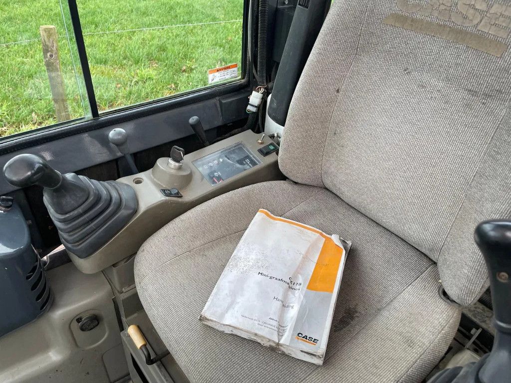 Case CX17B Graafmachine Minigraver 1,7 tons