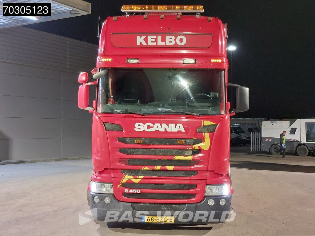 Scania R R 450 6X2 Topliner Curtainsider 2500kg Ladebordwand Retarder Automatic Euro 6