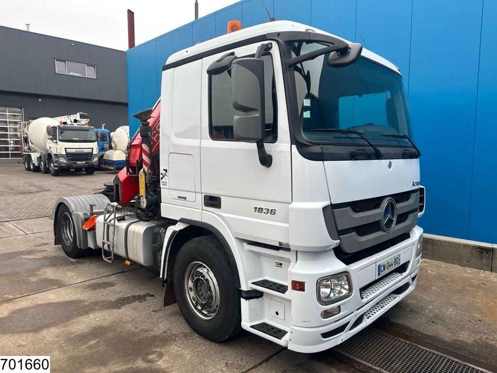Mercedes Actros 1836 EURO 5, Fassi, Remote