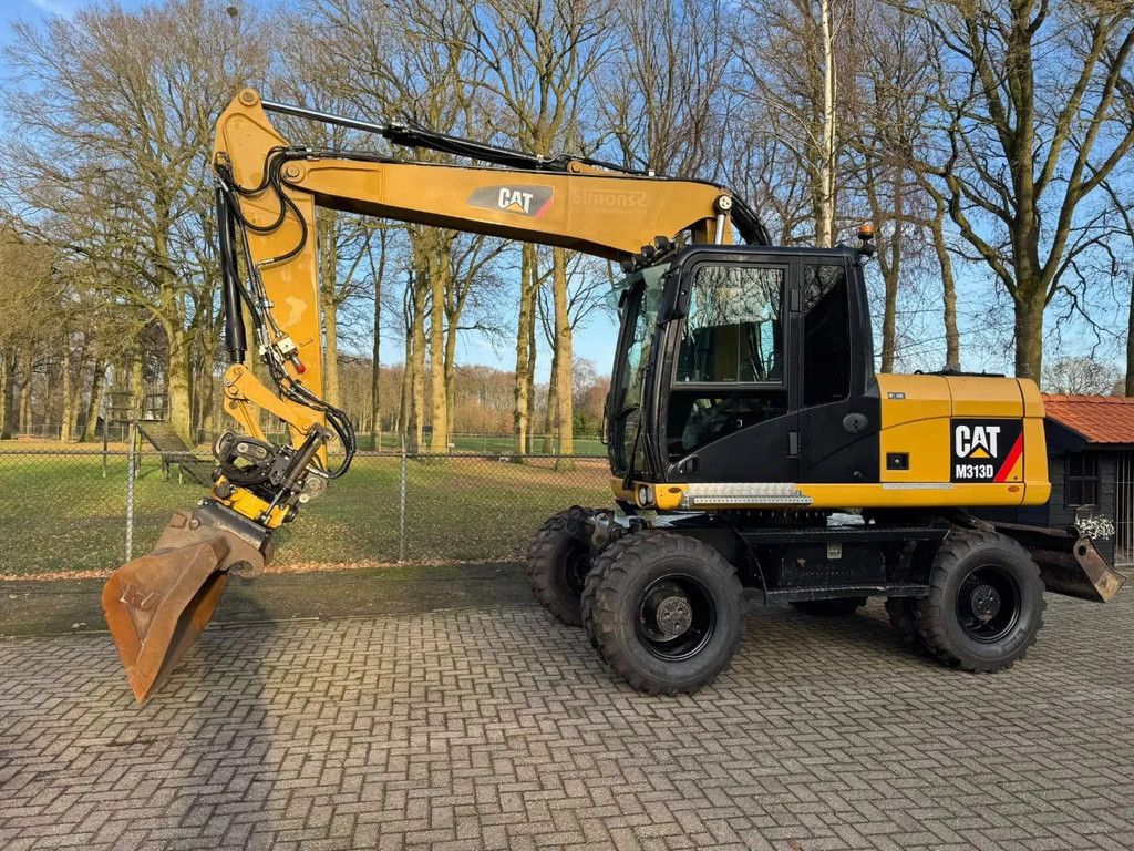 Caterpillar M313D Mobiele kraan