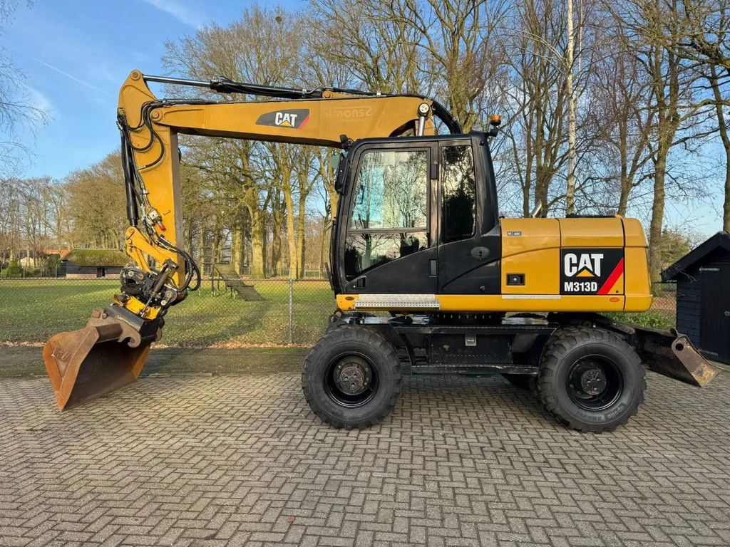 Caterpillar M313D Mobiele kraan