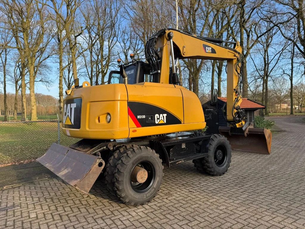 Caterpillar M313D Mobiele kraan