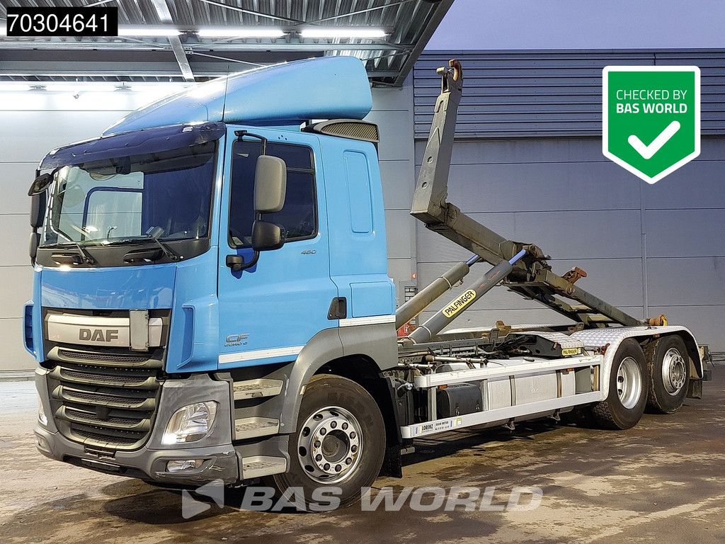 DAF CF CF 460 6X2 Palfinger T20 -31 MPA hooklift Manual Lift-Axle Euro 6