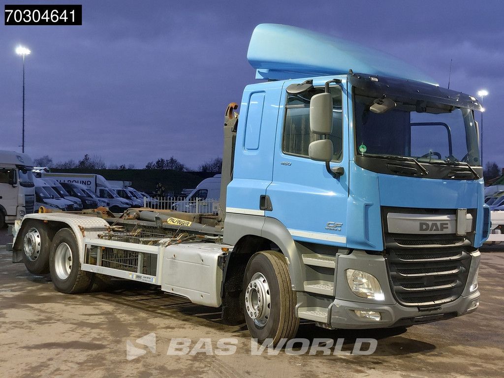 DAF CF CF 460 6X2 Palfinger T20 -31 MPA hooklift Manual Lift-Axle Euro 6