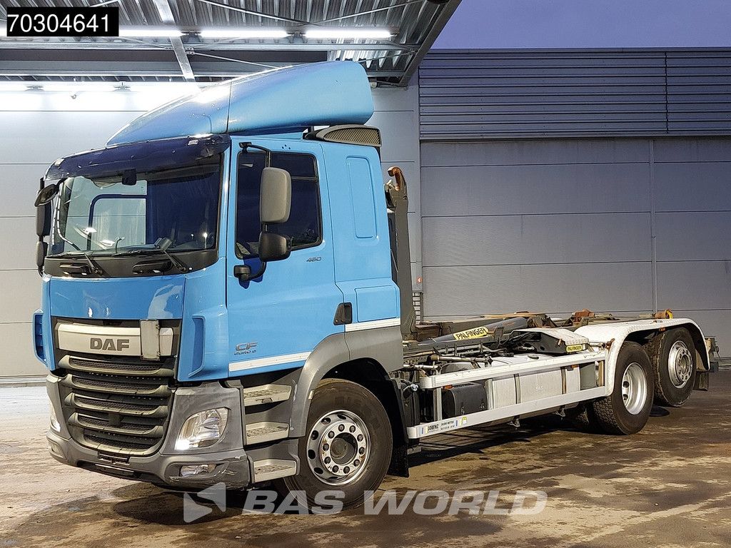 DAF CF CF 460 6X2 Palfinger T20 -31 MPA hooklift Manual Lift-Axle Euro 6