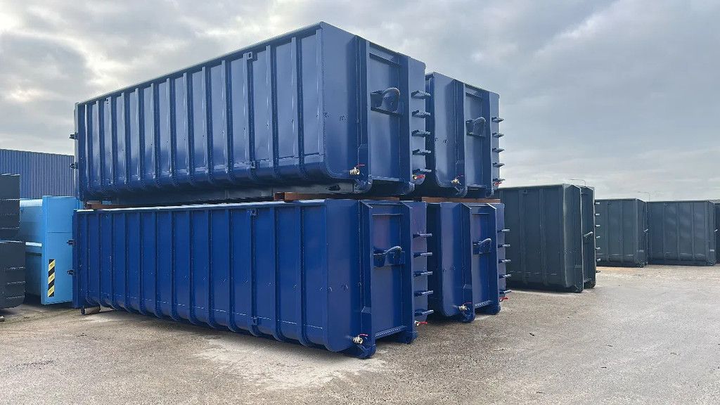 Sidalco 30 m3 slib nat afval container