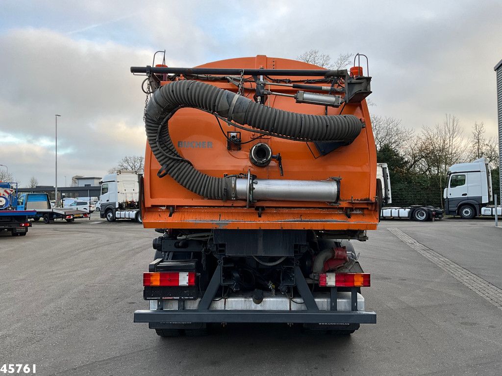 Mercedes-Benz Actros 1829 4x4 Bucher Cityfant 60 Recht en Links vegend