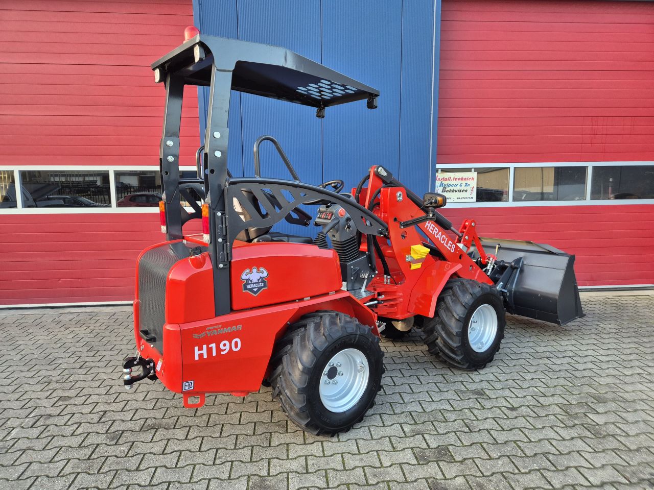 HERACLES H190 PRO SHOVEL YANMAR MOTOR BJ2025 LEASE MOGELIJK